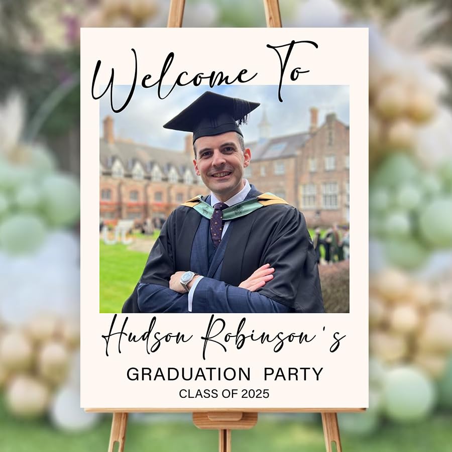 Graduation Personalized Custom Canvas Print