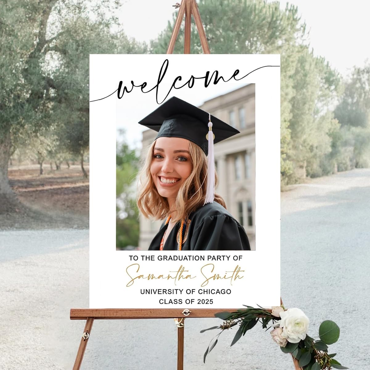 Graduation Personalized Custom Canvas Print