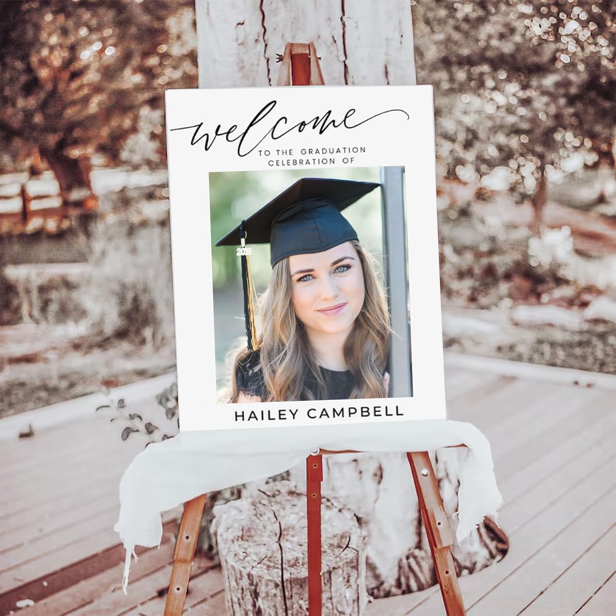 Graduation Personalized Custom Canvas Print