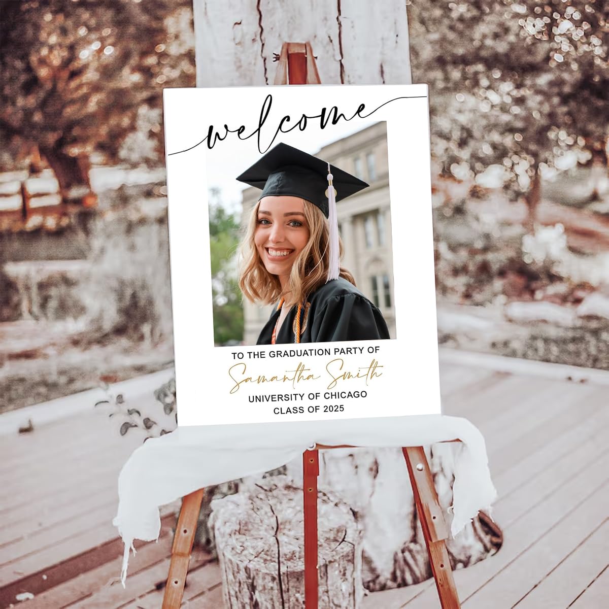 Graduation Personalized Custom Canvas Print