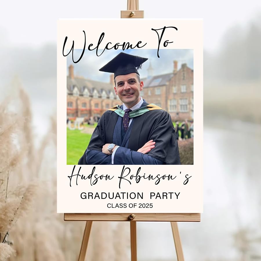 Graduation Personalized Custom Canvas Print
