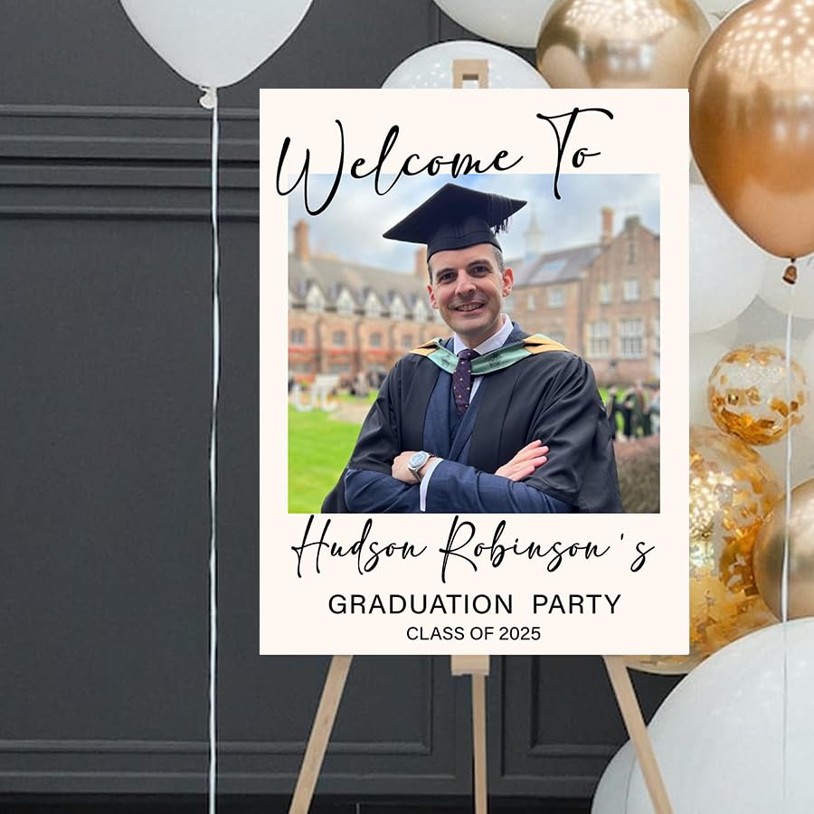 Graduation Personalized Custom Canvas Print