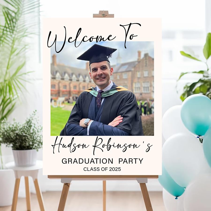 Graduation Personalized Custom Canvas Print