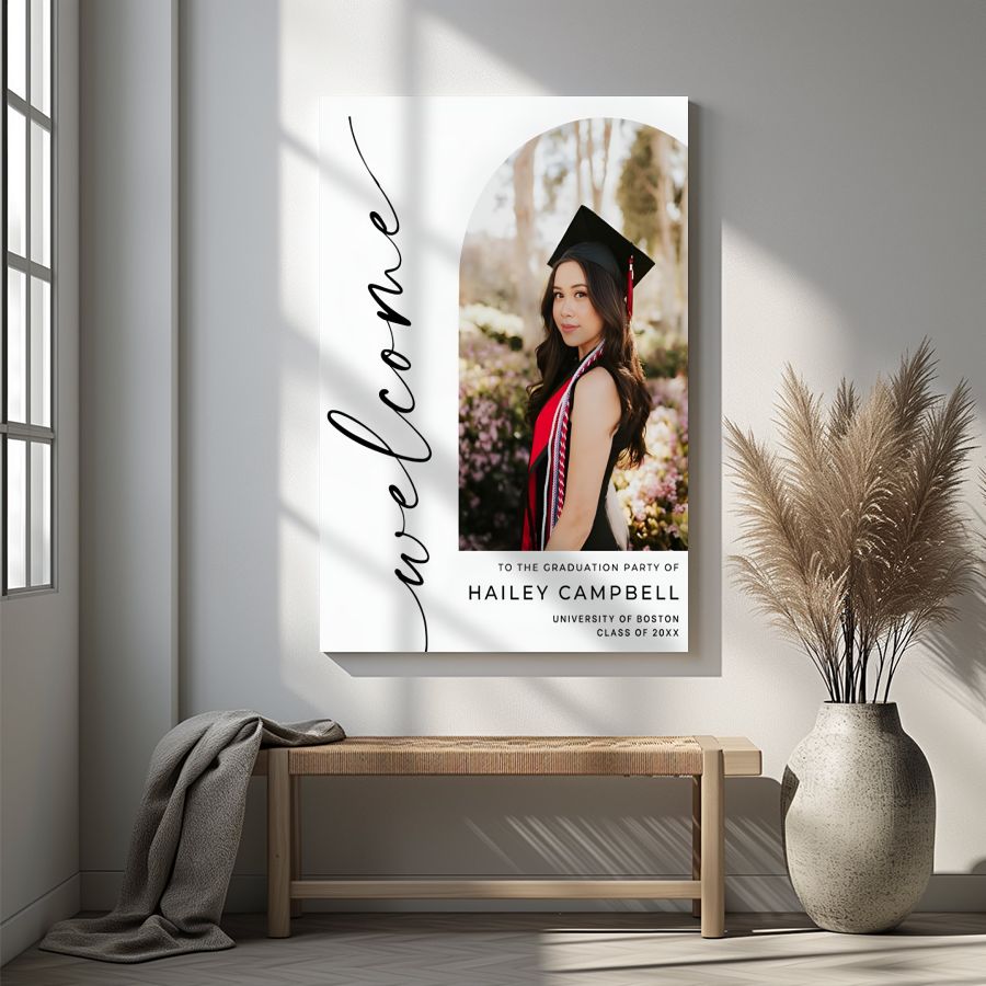 Graduation Personalized Custom Canvas Print
