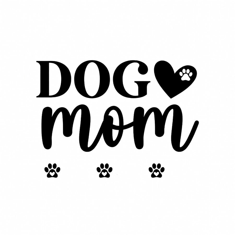 Dog Mom Custom Names Paw Print Mug Gift for Mother's Day - 11oz