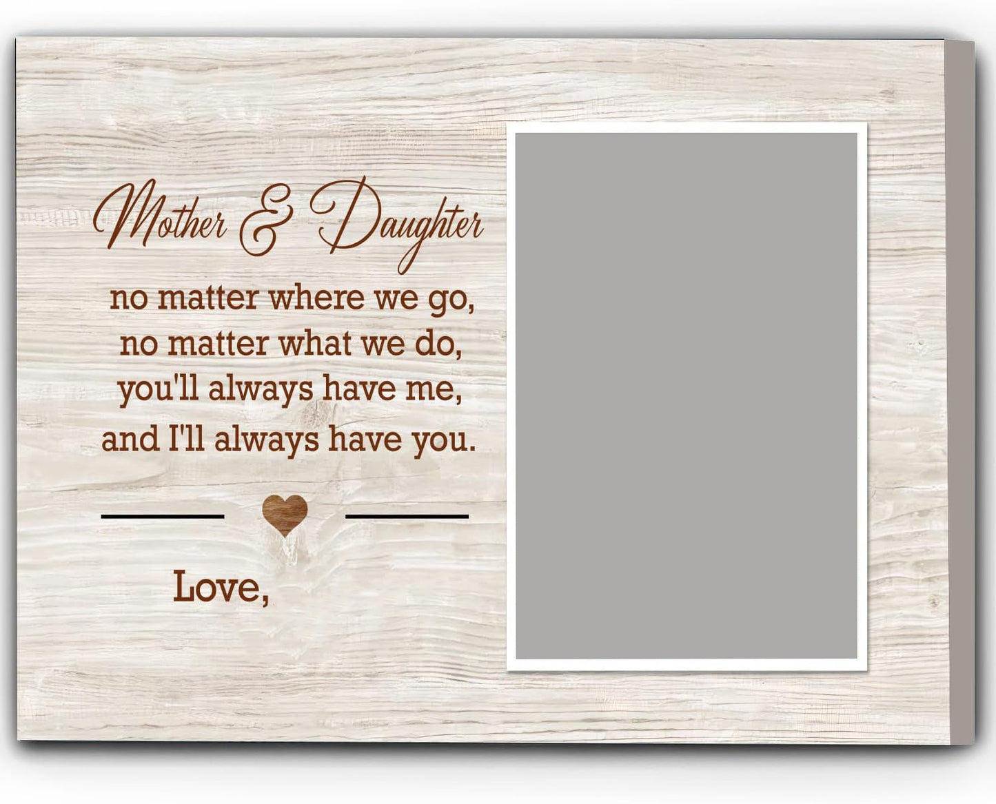 Personalized Mother's Day Canvas Wall Art