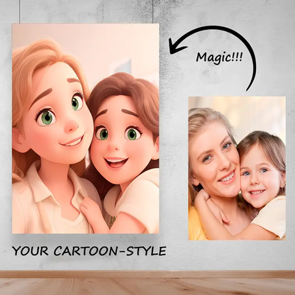 Custom Cartoon Canvas Print