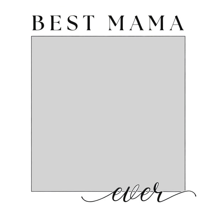 Best Mama Ever Custom Photo Mug Gift for Mother's Day - 11oz