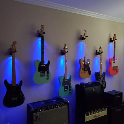 Light Up Guitar Wall Mount
