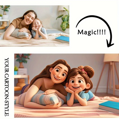 Custom Cartoon Canvas Print