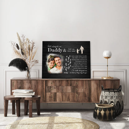 Father's Day Personalized Custom Canvas Print