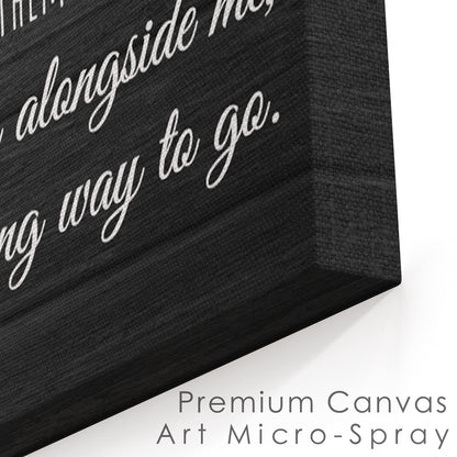 Father's Day Personalized Custom Canvas Print