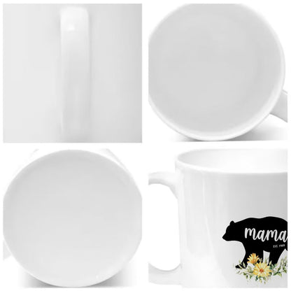 All A Mama Needs Is Coffee And Her Cubs EST. Personalized Mother's Day Mug - 11oz