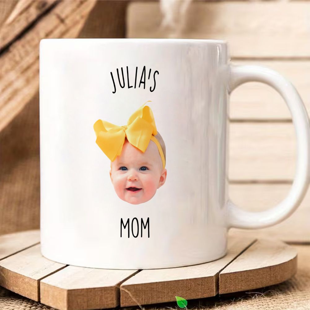 Personalized Photo And Name Mother's Day Mug Custom Picture Gift - 11oz