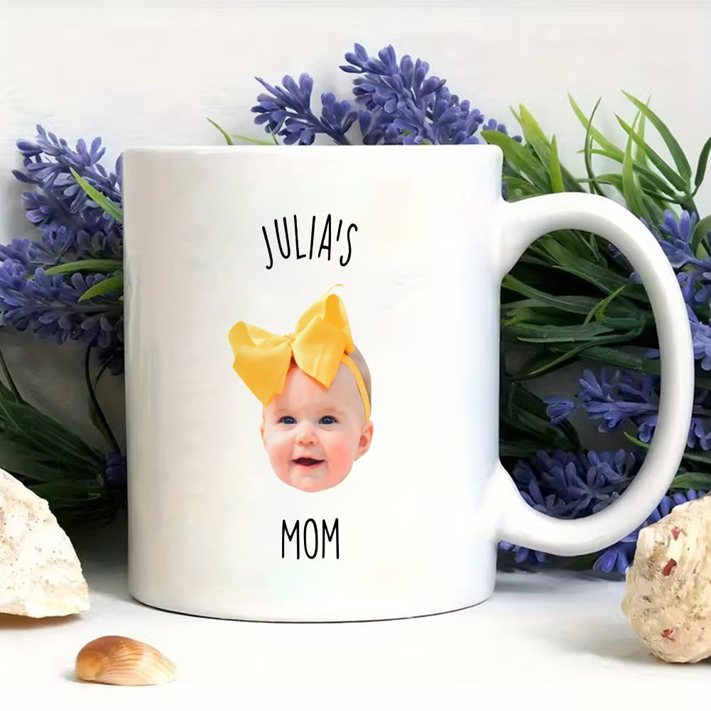 Personalized Photo And Name Mother's Day Mug Custom Picture Gift - 11oz