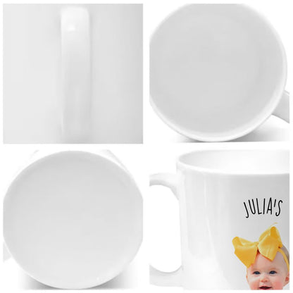 Personalized Photo And Name Mother's Day Mug Custom Picture Gift - 11oz