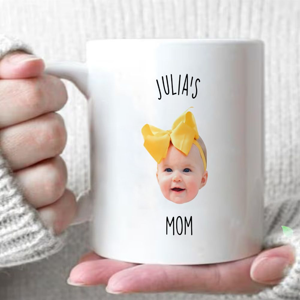 Personalized Photo And Name Mother's Day Mug Custom Picture Gift - 11oz