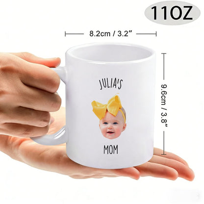 Personalized Photo And Name Mother's Day Mug Custom Picture Gift - 11oz