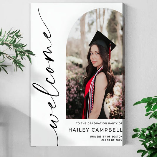 Graduation Personalized Custom Canvas Print