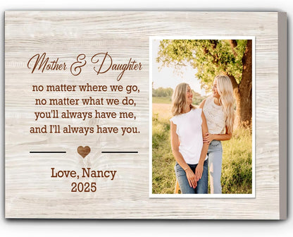 Personalized Mother's Day Canvas Wall Art