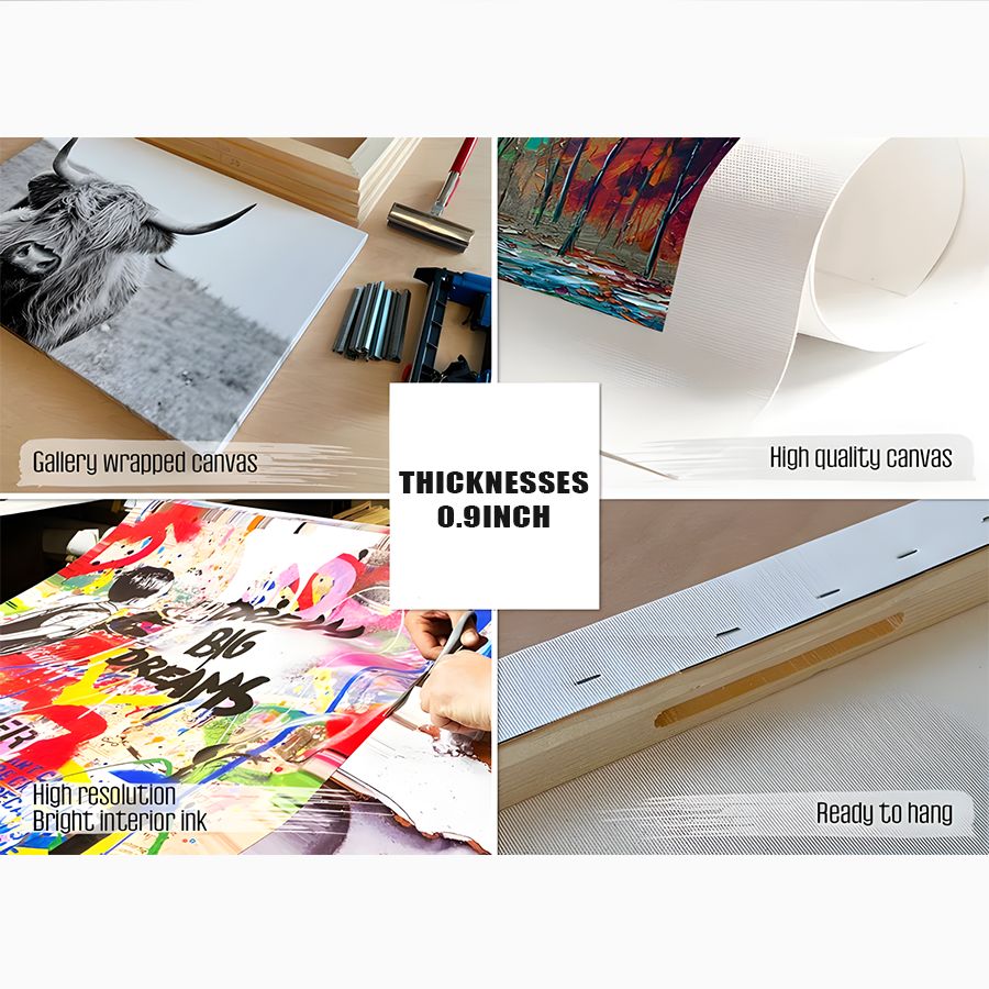 Valentine’s Day Personalized Couple Canvas Wall Art