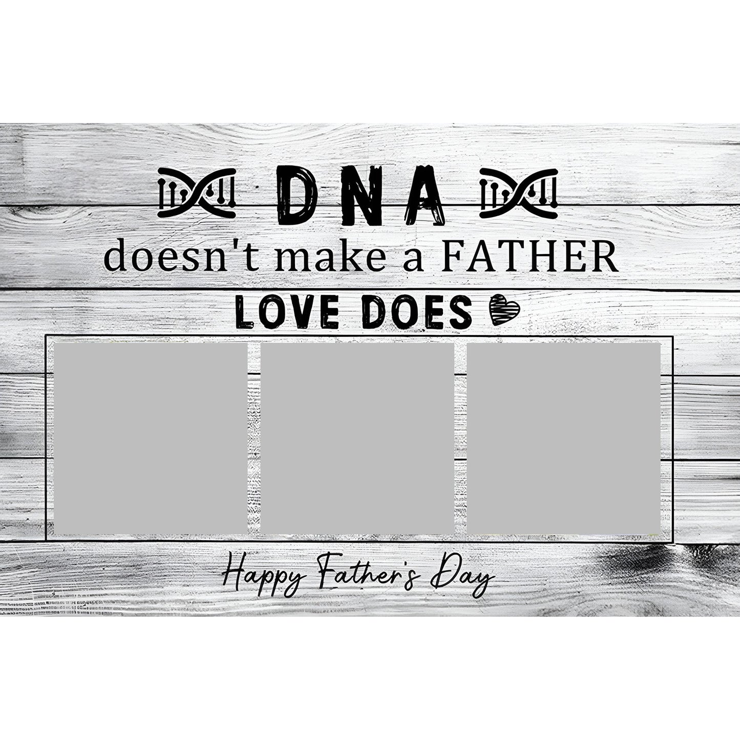 Father's Day Personalized Custom Canvas Print