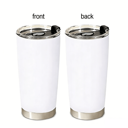 Personalized Stainless Steel Photo Coffee Tumbler Mug - 20oz