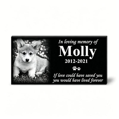 Pet Memorial Grave Marker
