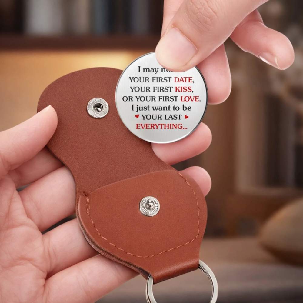 Custom Pocket Hug - Personalized Anniversary Wedding Gifts For Husband And Wife, Him And Her - Let Me Hold Your Hand
